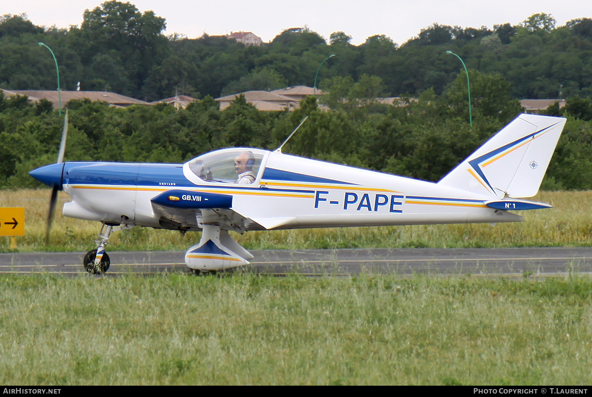Aircraft Photo of F-PAPE | Blavier 8C2 | AirHistory.net #530887