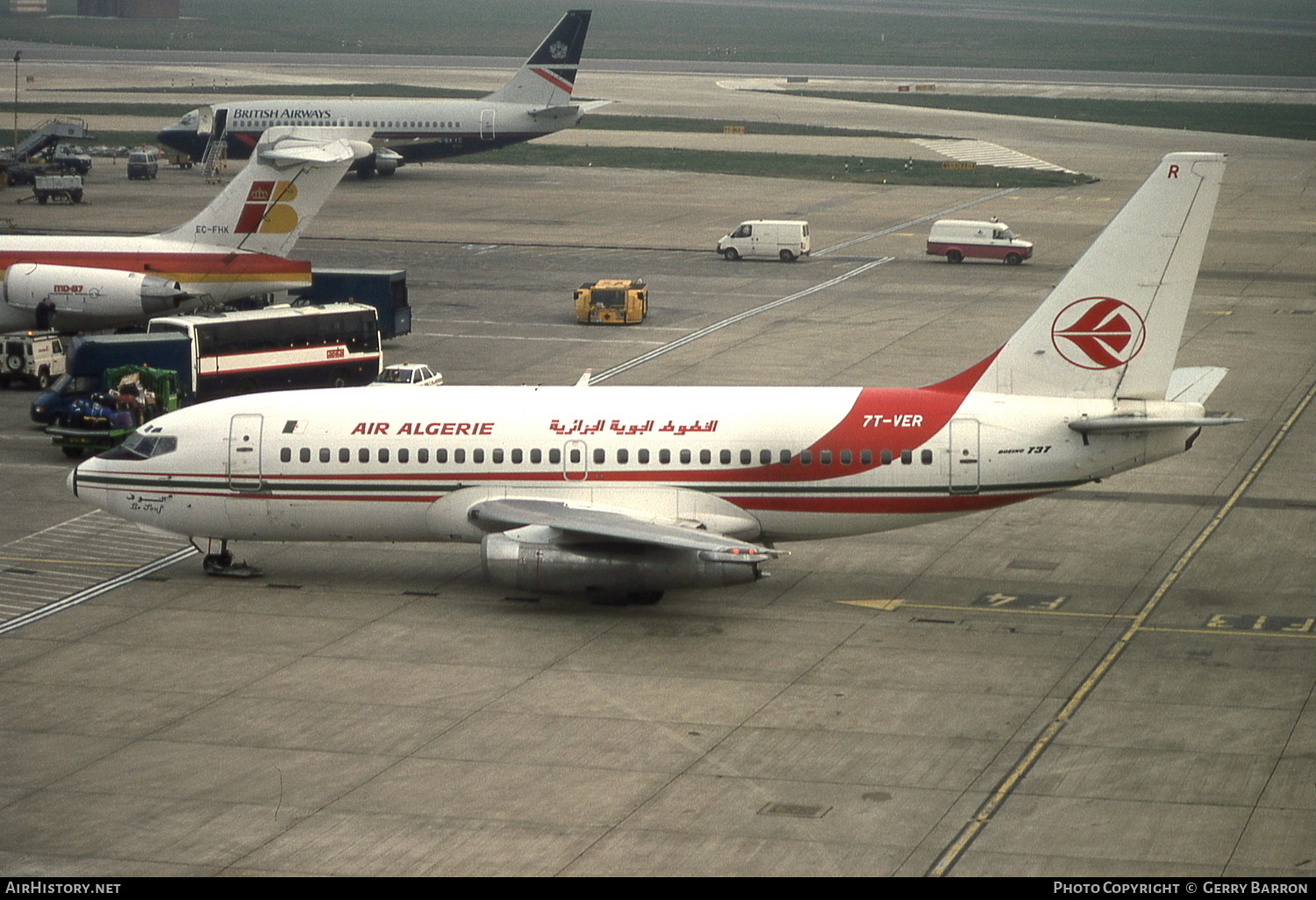 Aircraft Photo of 7T-VER | Boeing 737-2D6/Adv | Air Algérie | AirHistory.net #530888