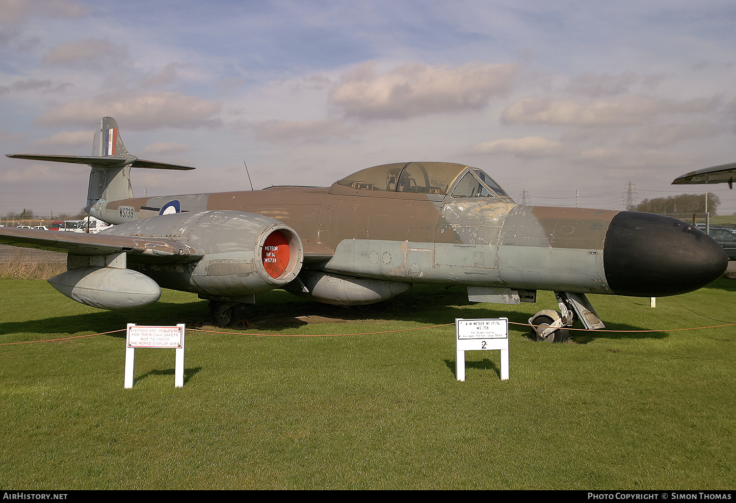 Aircraft Photo of WS739 | Gloster Meteor NF14 | UK - Air Force | AirHistory.net #530891