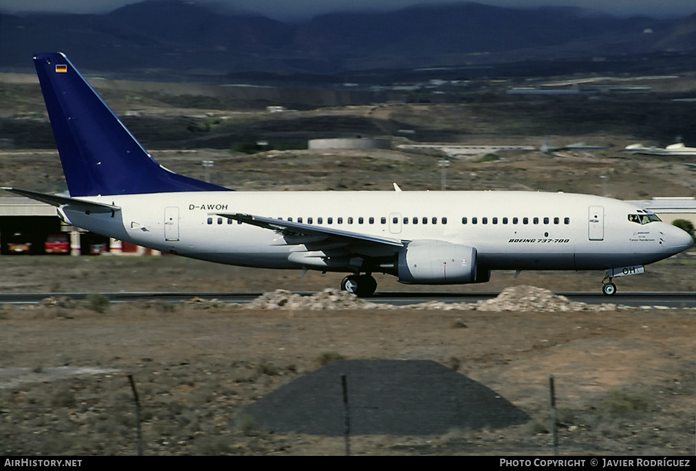 Aircraft Photo of D-AWOH | Boeing 737-73S | AirHistory.net #530892