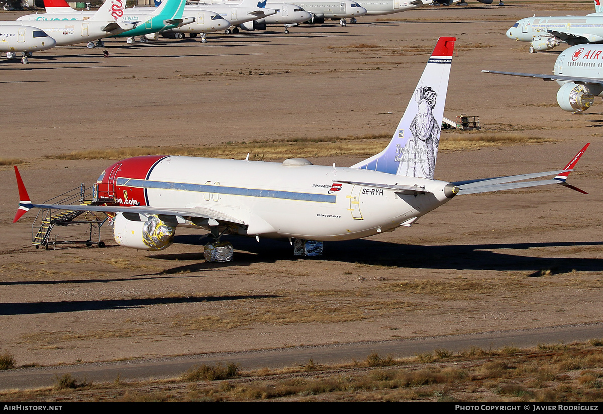 Aircraft Photo of SE-RYH | Boeing 737-8 Max 8 | Norwegian | AirHistory.net #530899