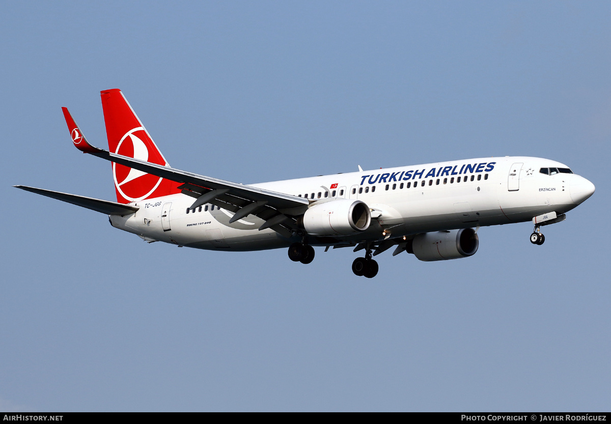 Aircraft Photo of TC-JGG | Boeing 737-8F2 | Turkish Airlines | AirHistory.net #530908
