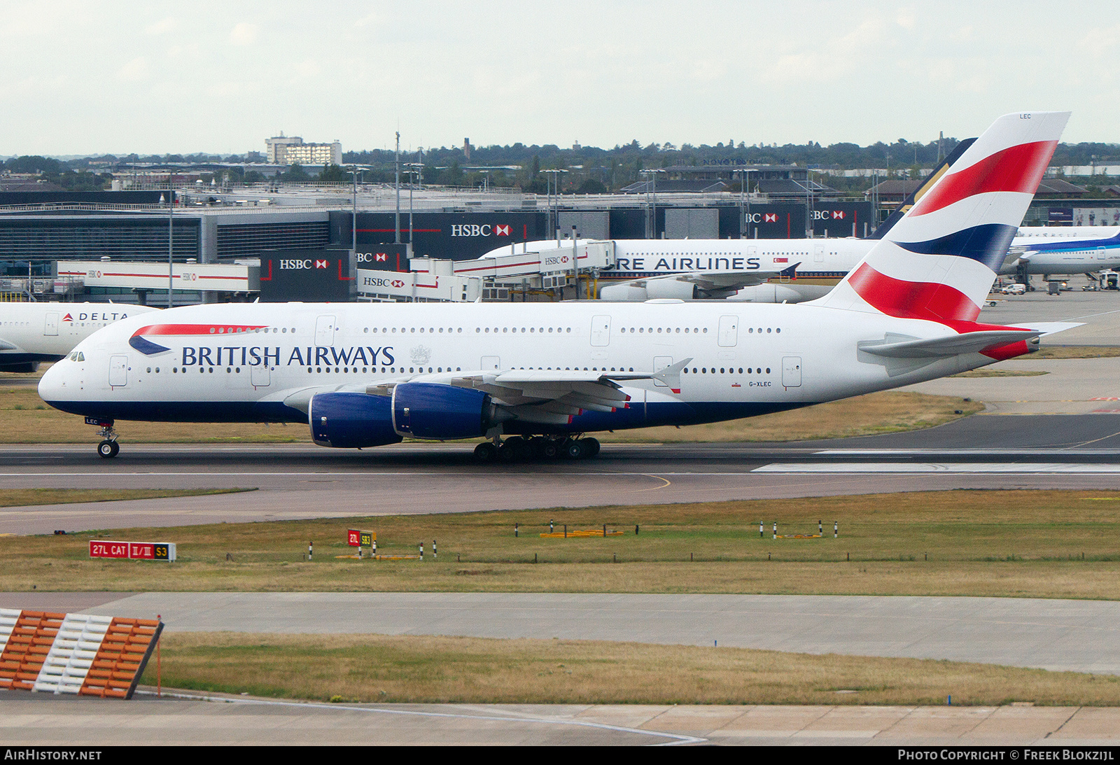 Aircraft Photo of G-XLEC | Airbus A380-841 | British Airways | AirHistory.net #530911