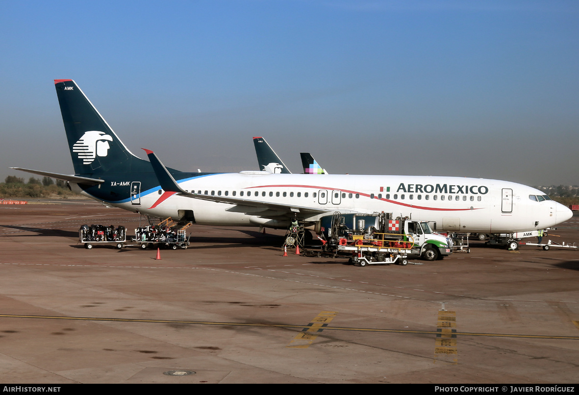 Aircraft Photo of XA-AMK | Boeing 737-852 | AeroMéxico | AirHistory.net #530926