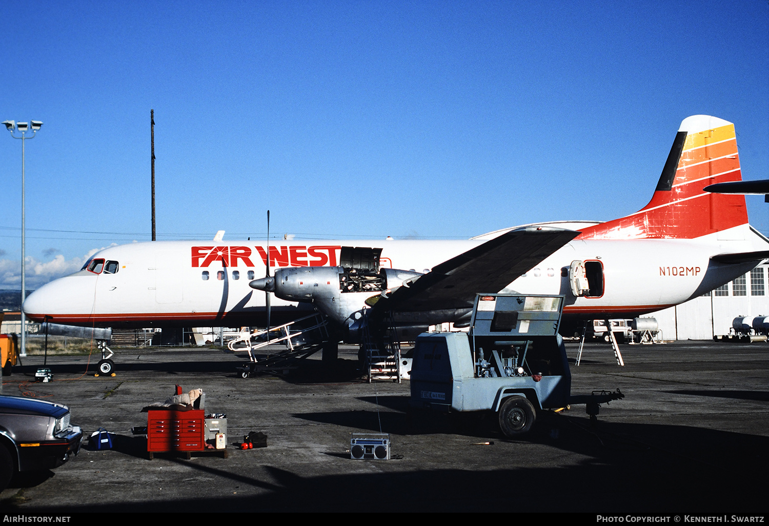 Aircraft Photo of N102MP | NAMC YS-11-101 | Far West Airlines | AirHistory.net #530927