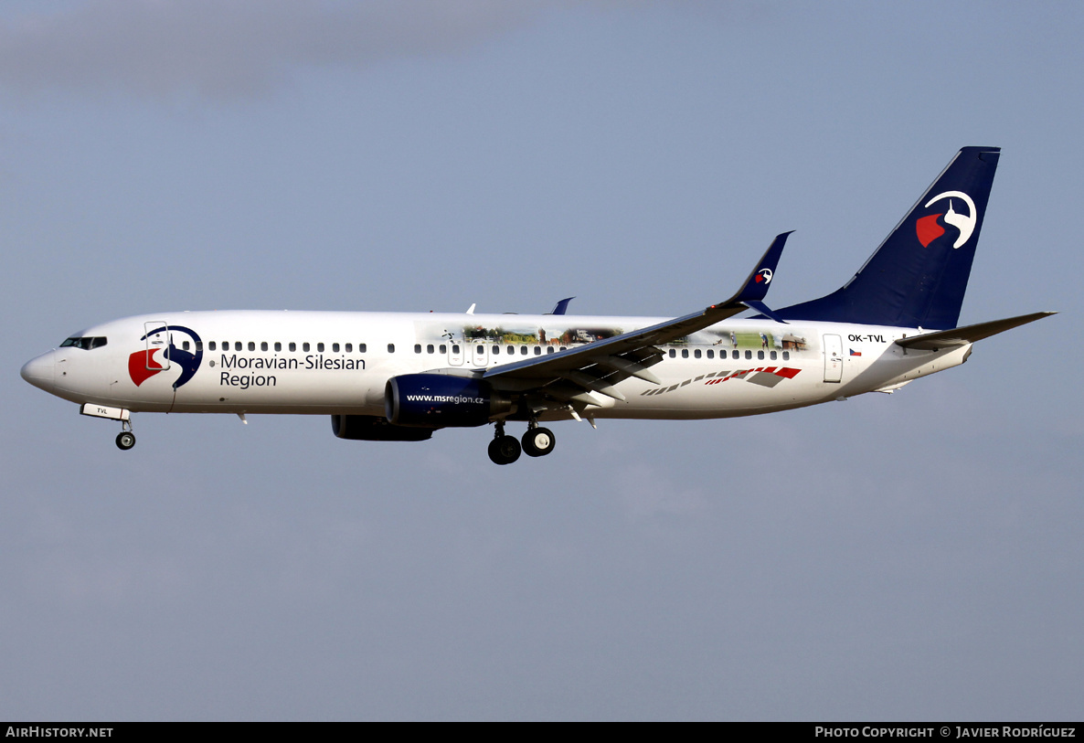 Aircraft Photo of OK-TVL | Boeing 737-8FN | Travel Service | AirHistory.net #530935