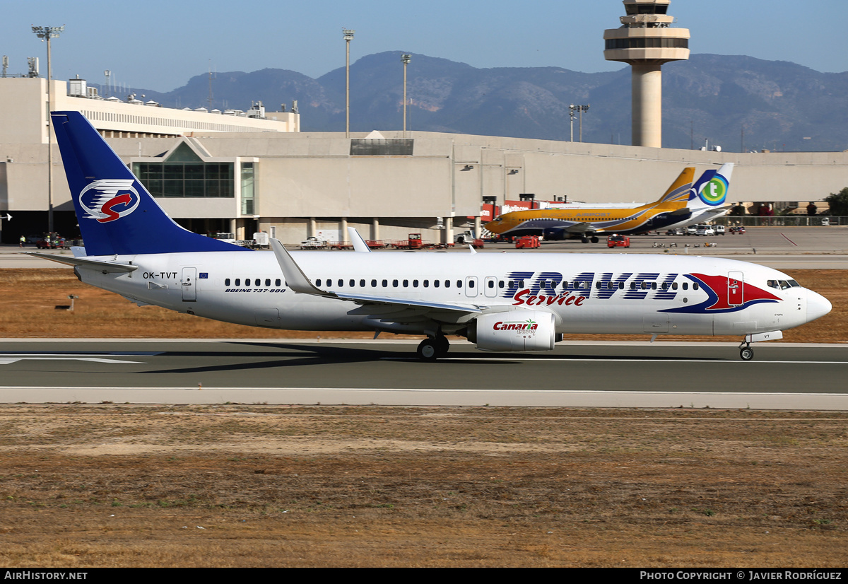 Aircraft Photo of OK-TVT | Boeing 737-86N | Travel Service | AirHistory.net #530938