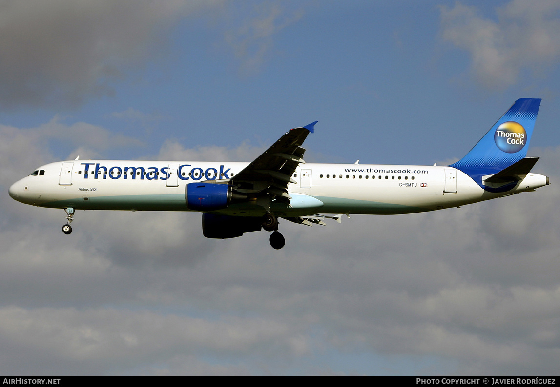 Aircraft Photo of G-SMTJ | Airbus A321-211 | Thomas Cook Airlines | AirHistory.net #530948
