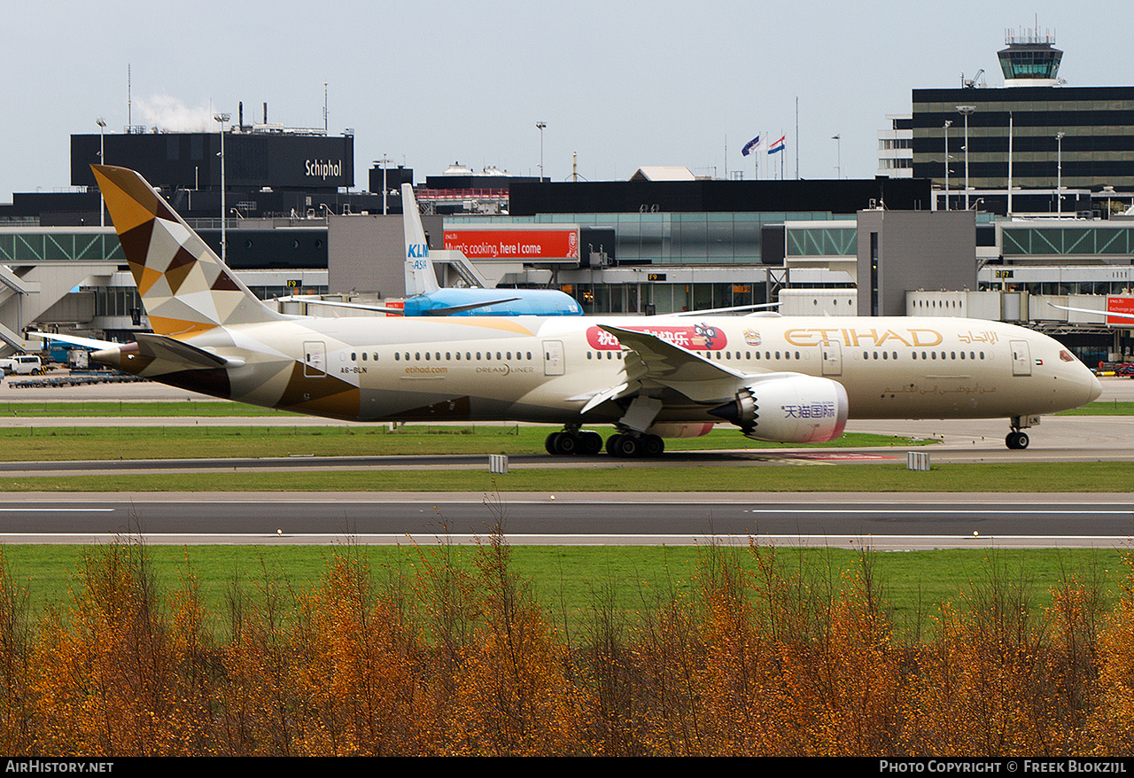 Aircraft Photo of A6-BLN | Boeing 787-9 Dreamliner | Etihad Airways | AirHistory.net #530957