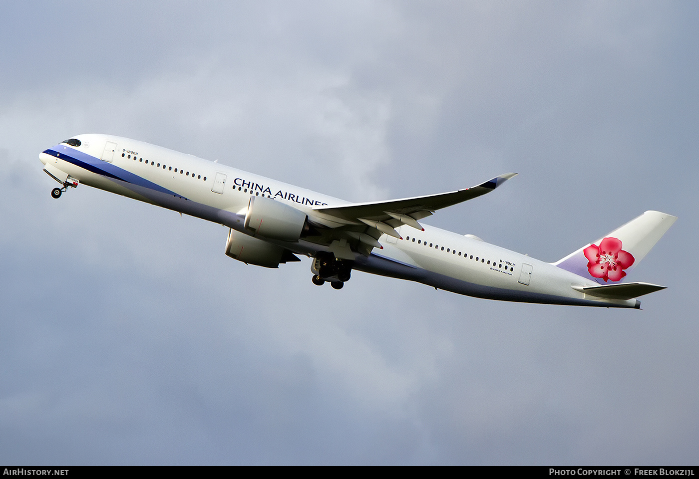 Aircraft Photo of B-18909 | Airbus A350-941 | China Airlines | AirHistory.net #530958