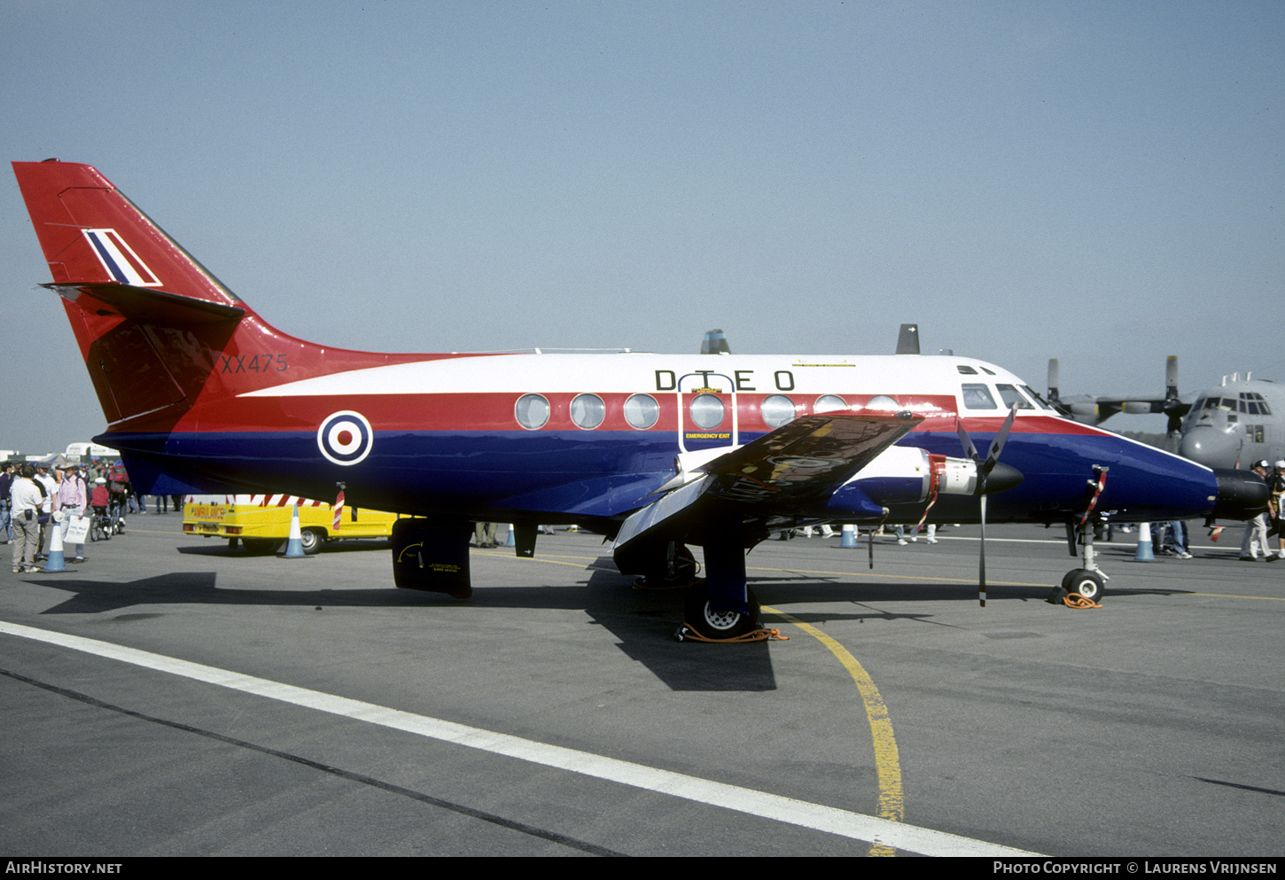 Aircraft Photo of XX475 | Scottish Aviation HP-137 Jetstream T2 | UK - Air Force | AirHistory.net #530964