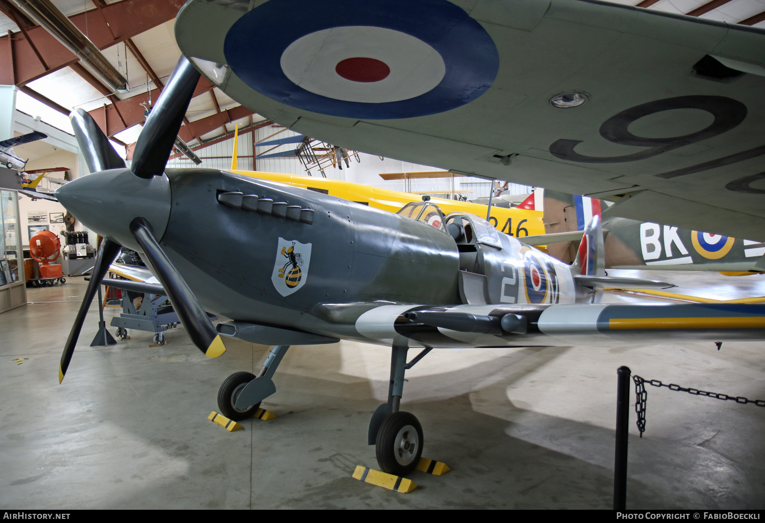 Aircraft Photo of No Reg | Supermarine Spitfire (replica) | UK - Air Force | AirHistory.net #530973