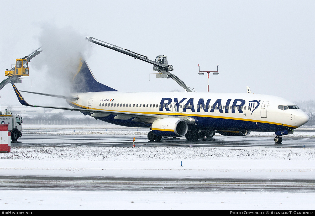 Aircraft Photo of EI-GSG | Boeing 737-800 | Ryanair | AirHistory.net #530980