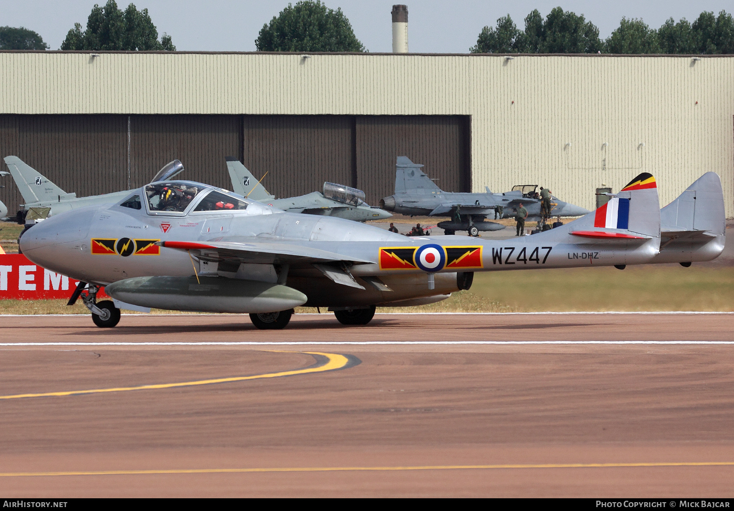 Aircraft Photo of LN-DHZ / WZ447 | De Havilland D.H. 115 Vampire T55 | UK - Air Force | AirHistory.net #530986