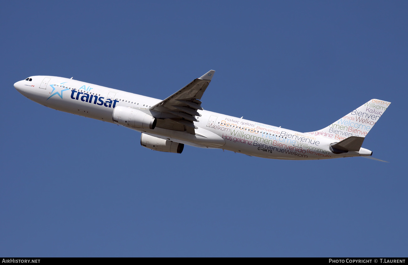 Aircraft Photo of C-GKTS | Airbus A330-342 | Air Transat | AirHistory.net #530989