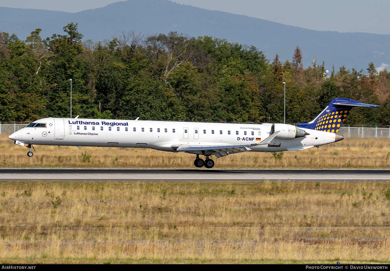 Aircraft Photo of D-ACNF | Bombardier CRJ-900LR (CL-600-2D24) | Lufthansa Regional | AirHistory.net #530997