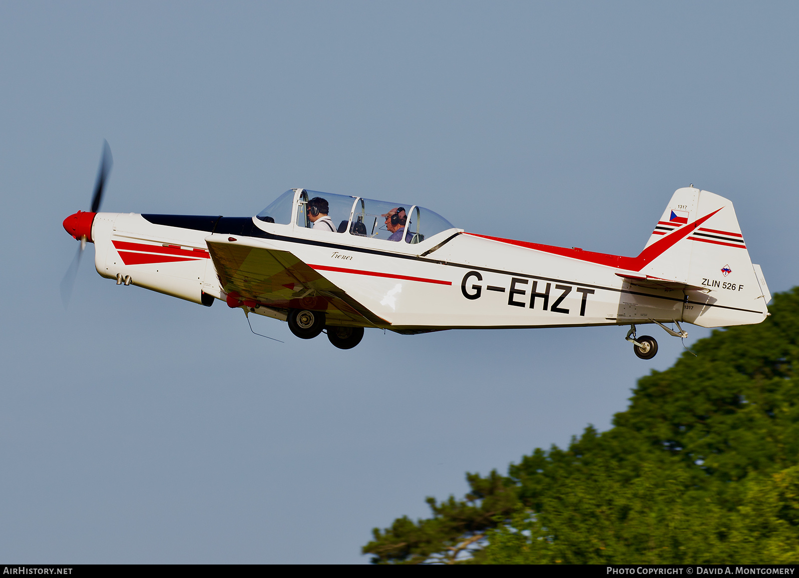 Aircraft Photo of G-EHZT | Zlin Z-526F Trener Master | AirHistory.net #531016