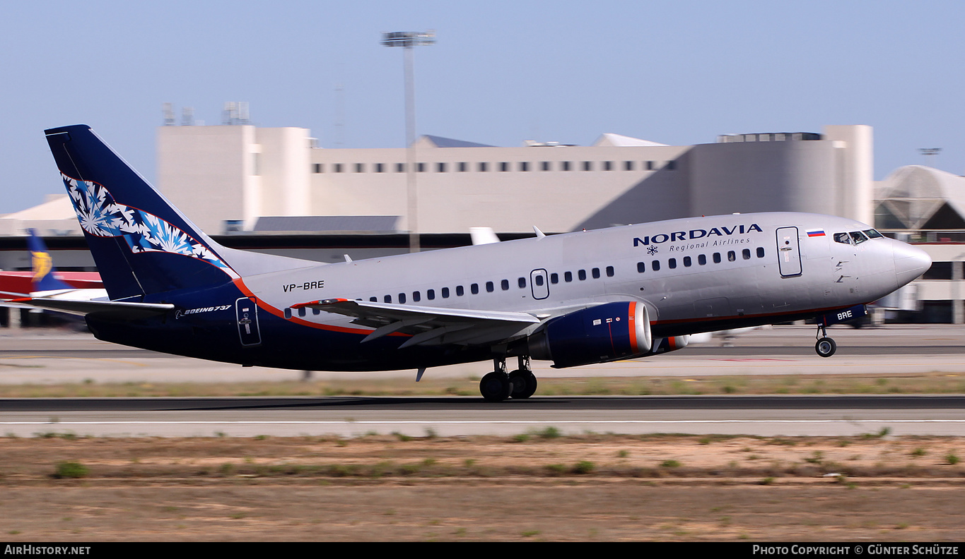 Aircraft Photo of VP-BRE | Boeing 737-53C | Nordavia - Regional Airlines | AirHistory.net #531058