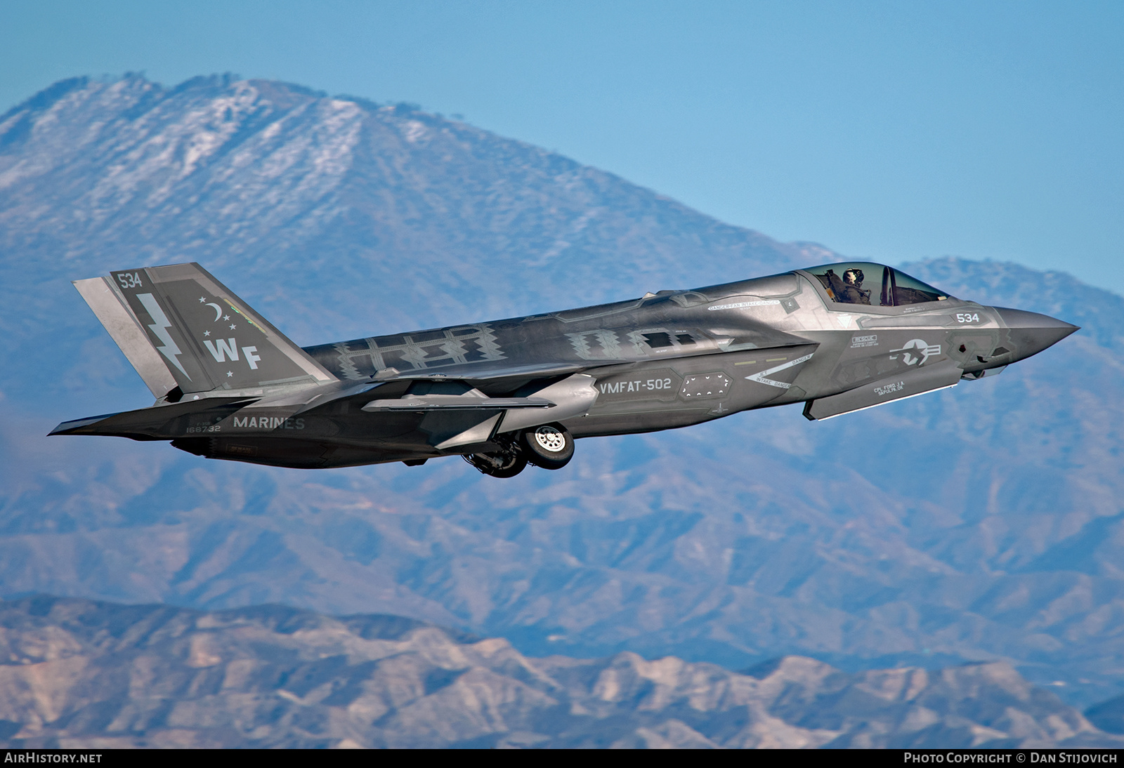 Aircraft Photo of 168732 | Lockheed Martin F-35B Lightning II | USA - Marines | AirHistory.net #531062