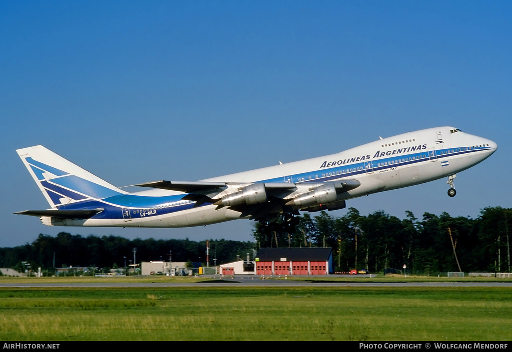 Aircraft Photo of LV-MLR | Boeing 747-287B | Aerolíneas Argentinas | AirHistory.net #531089