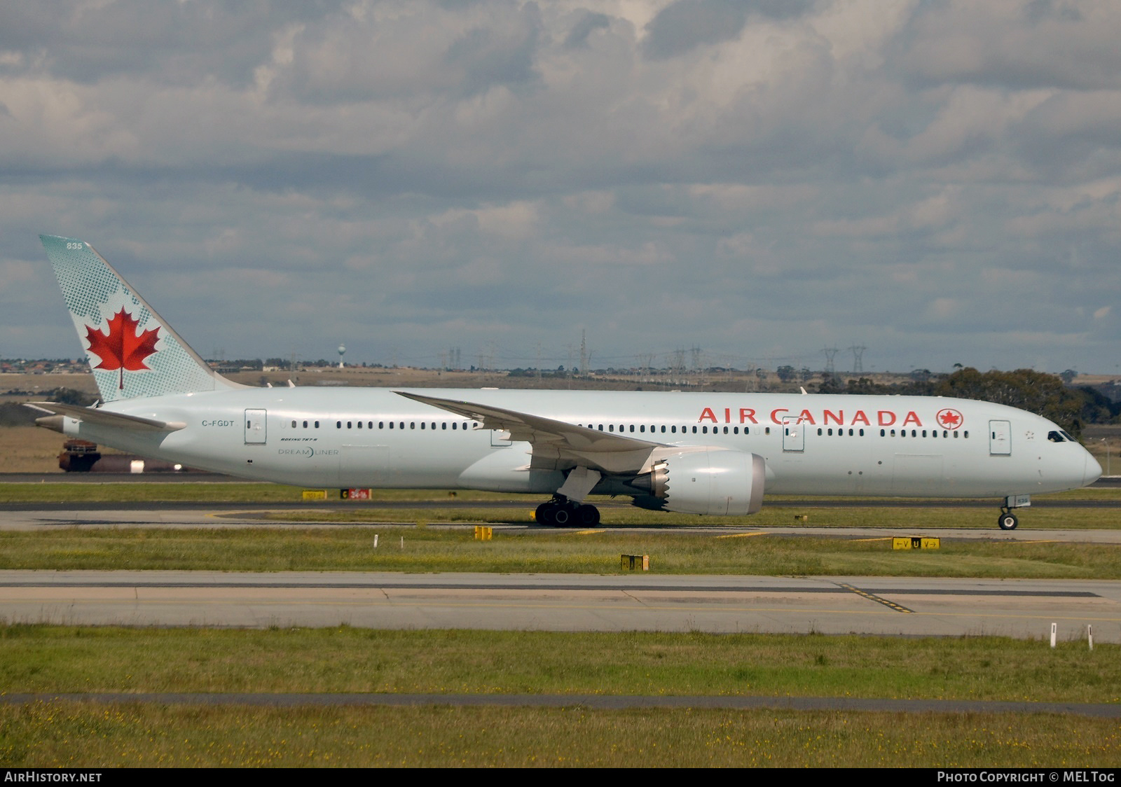 Aircraft Photo of C-FGDT | Boeing 787-9 Dreamliner | Air Canada | AirHistory.net #531095