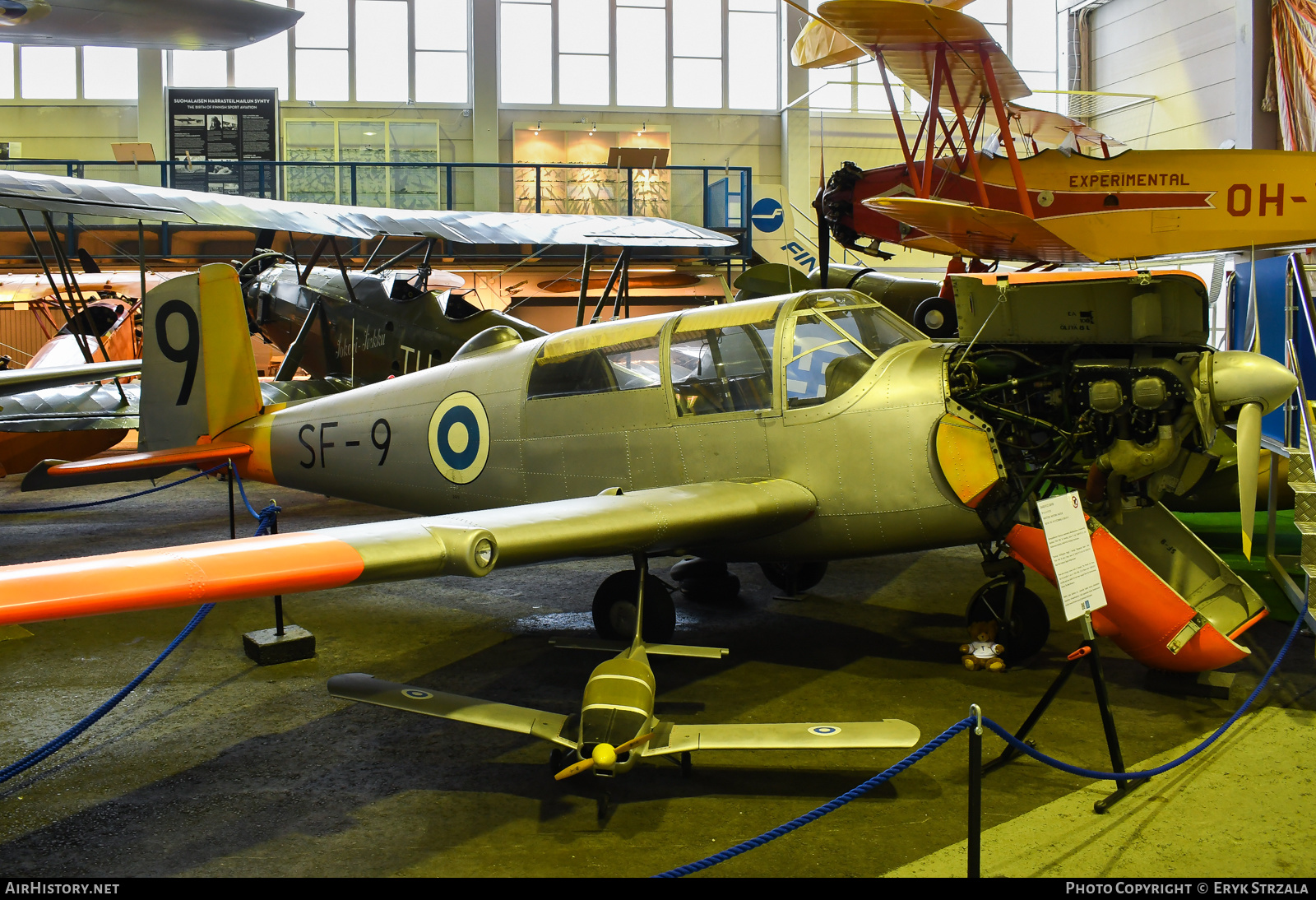 Aircraft Photo of SF-9 | Saab 91D Safir | Finland - Air Force | AirHistory.net #531102