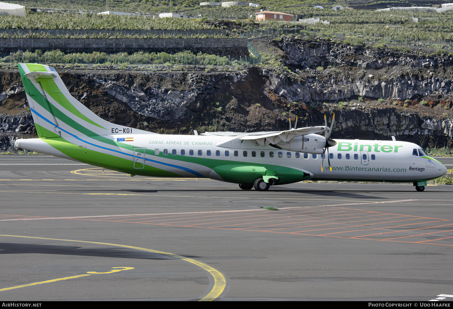 Aircraft Photo of EC-KGI | ATR ATR-72-500 (ATR-72-212A) | Binter Canarias | AirHistory.net #531104