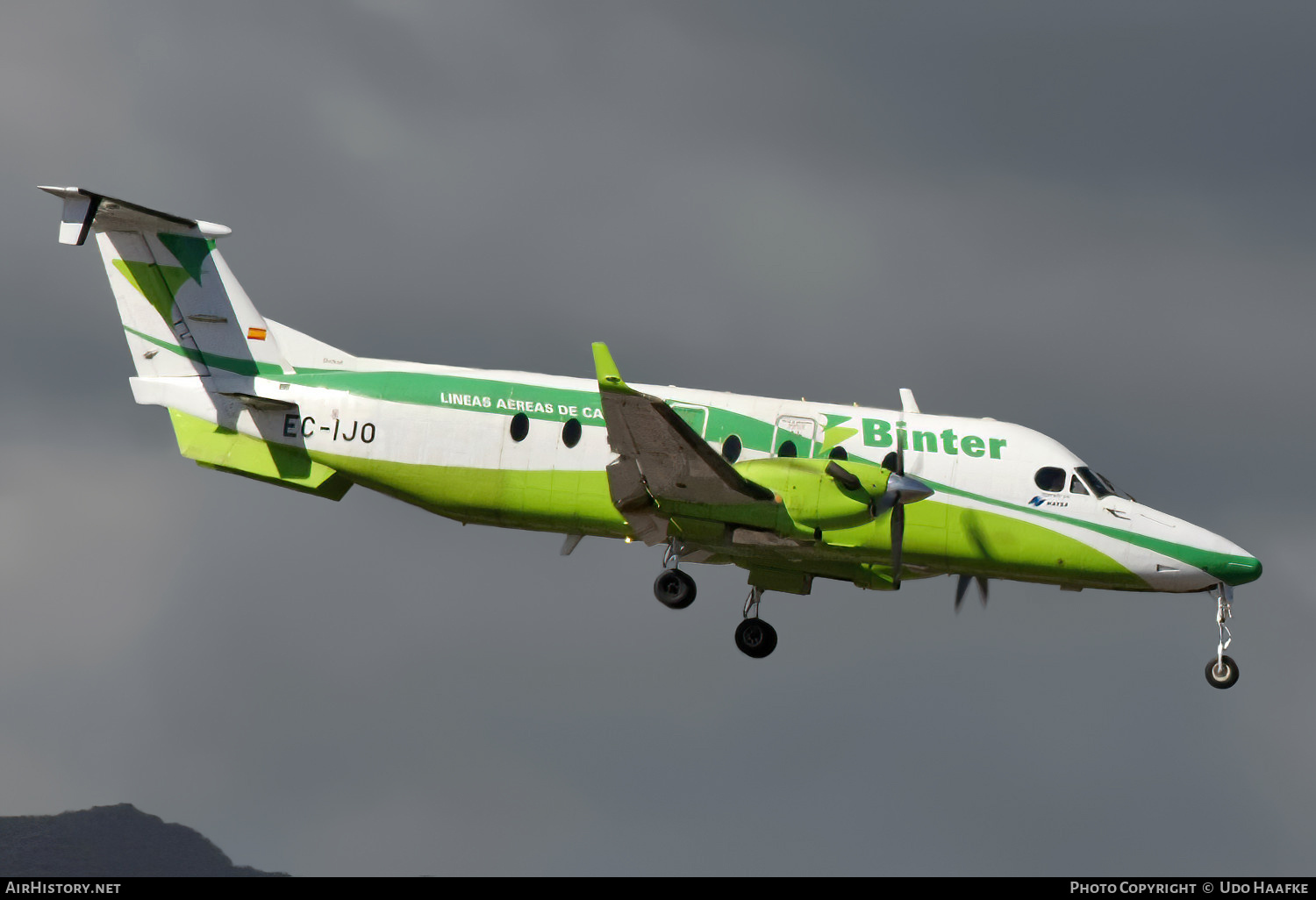 Aircraft Photo of EC-IJO | Raytheon 1900D | Binter Canarias | AirHistory.net #531107