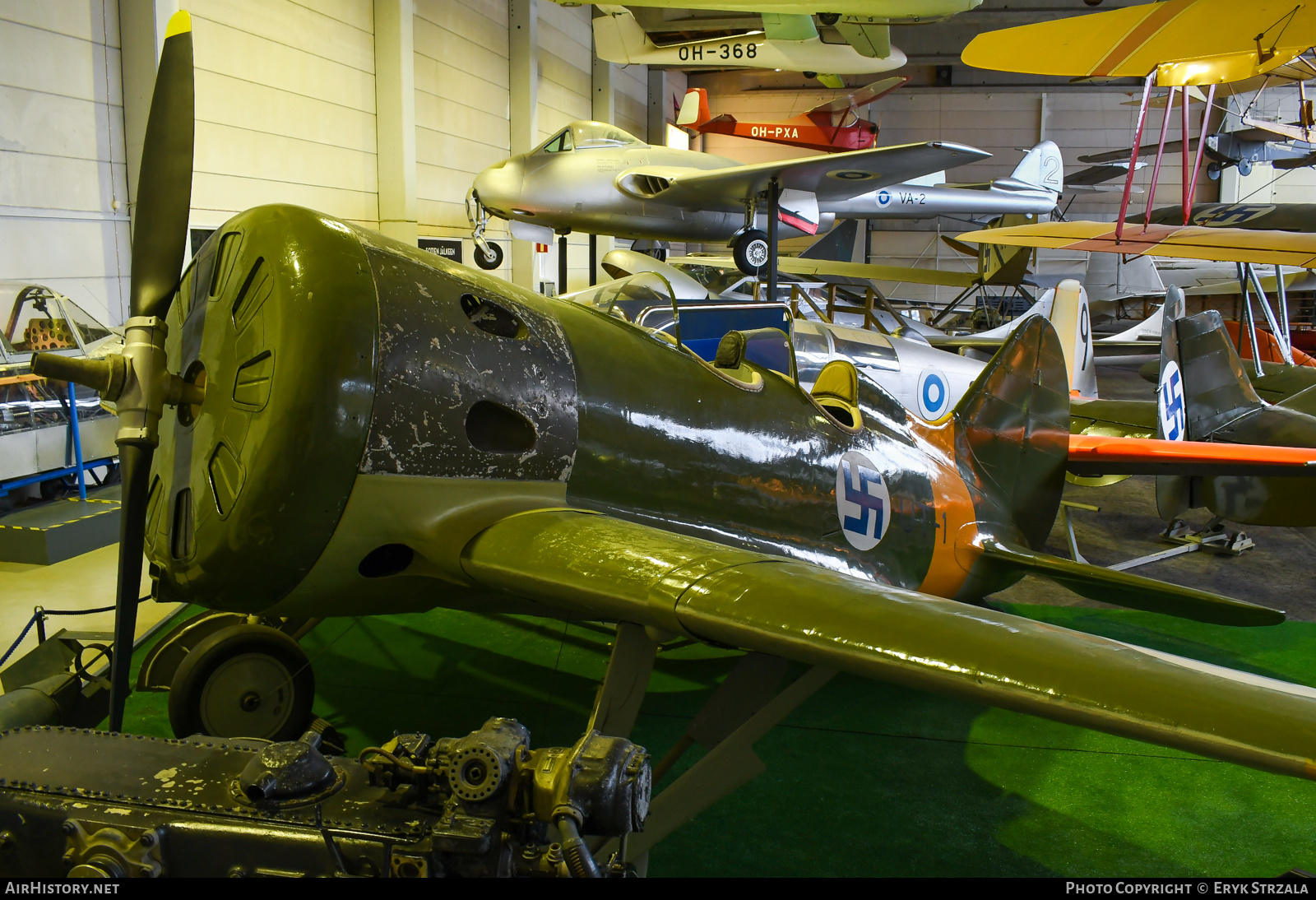 Aircraft Photo of UT-1 | Polikarpov UTI-4 ( I-16UTI) | Finland - Air Force | AirHistory.net #531116