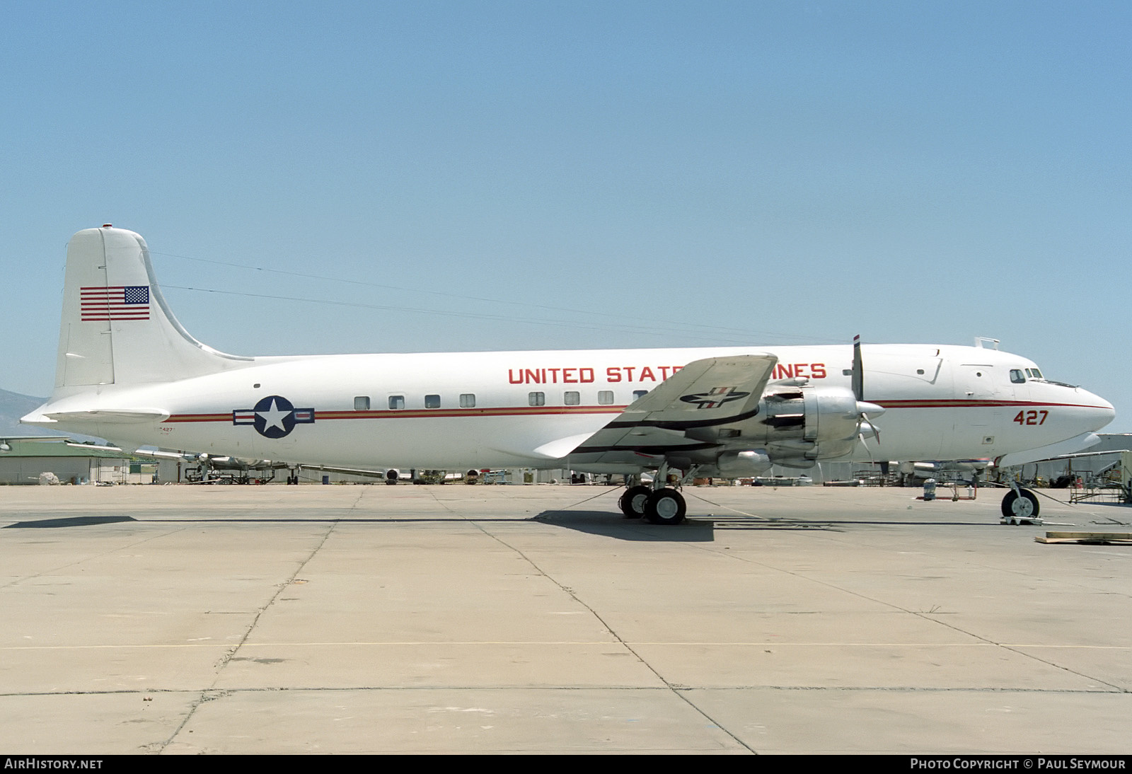 Aircraft Photo of N427D | Douglas VC-118B Liftmaster (DC-6A) | USA - Marines | AirHistory.net #531126