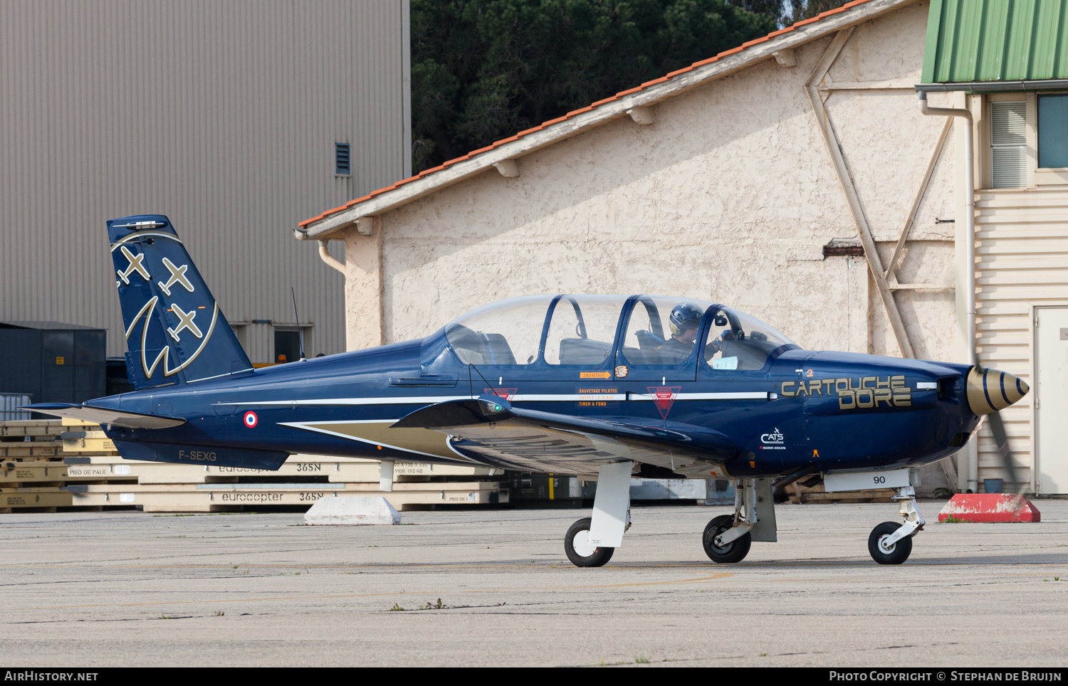 Aircraft Photo of 90 / F-SEXG | Socata TB-30 Epsilon | France - Air Force | AirHistory.net #531129