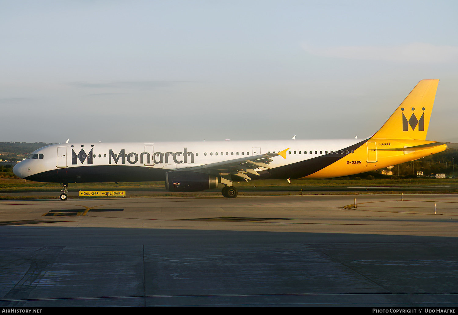 Aircraft Photo of G-OZBN | Airbus A321-231 | Monarch Airlines | AirHistory.net #531130