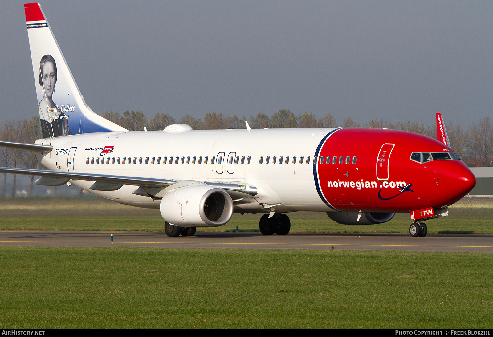 Aircraft Photo of EI-FVN | Boeing 737-800 | Norwegian | AirHistory.net #531140