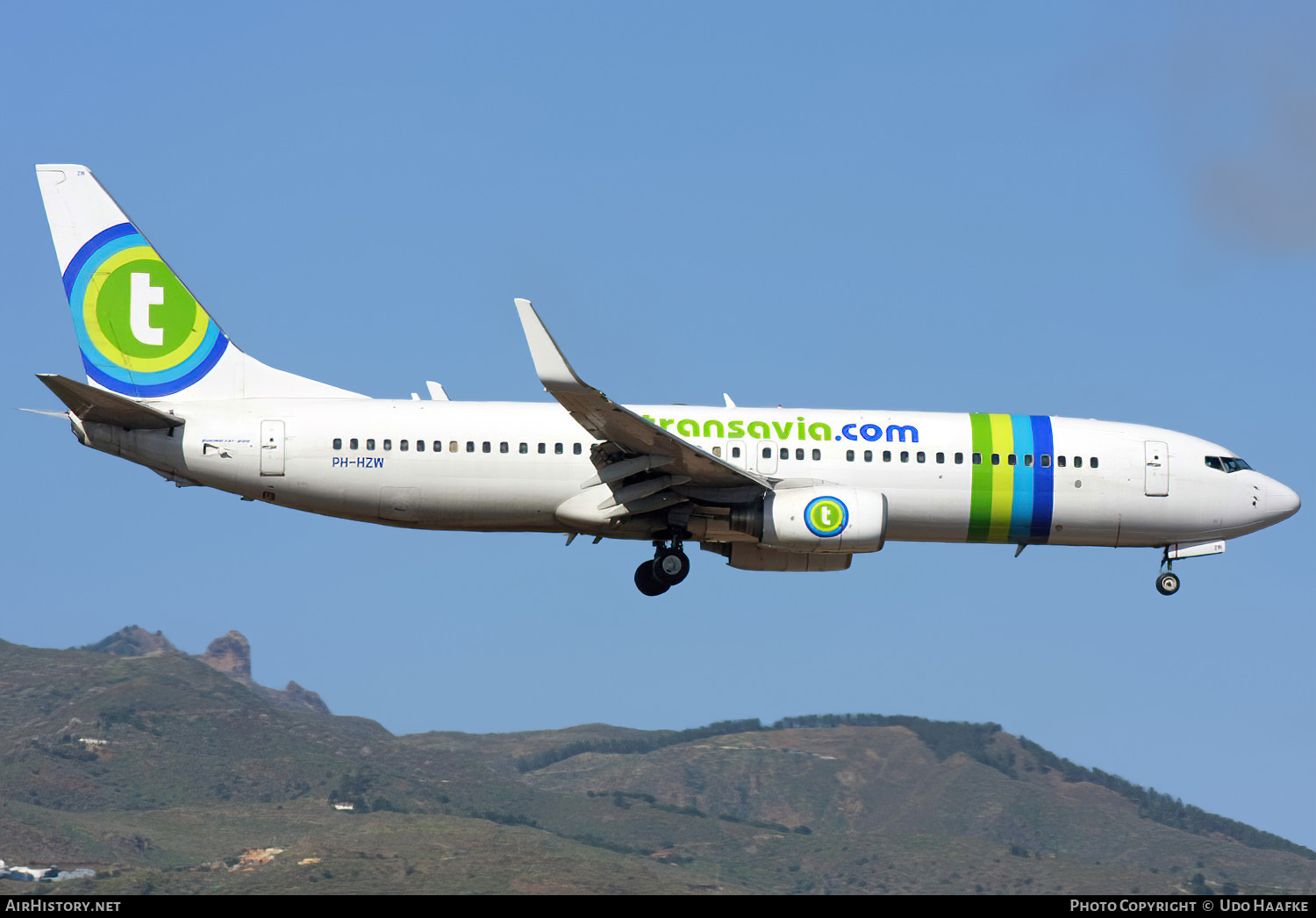 Aircraft Photo of PH-HZW | Boeing 737-8K2 | Transavia | AirHistory.net #531146