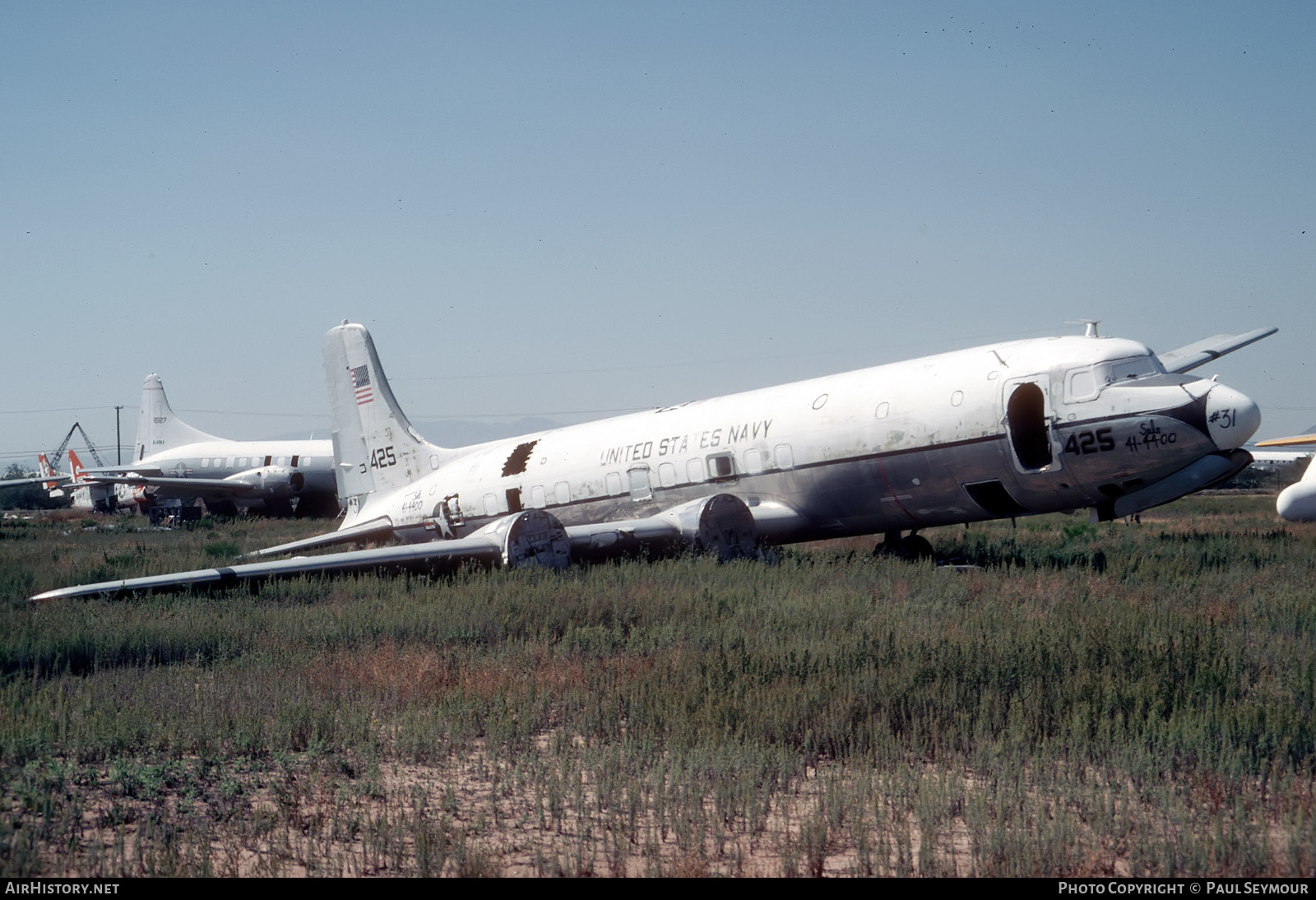 Aircraft Photo of 128425 | Douglas C-118B Liftmaster | USA - Navy | AirHistory.net #531148