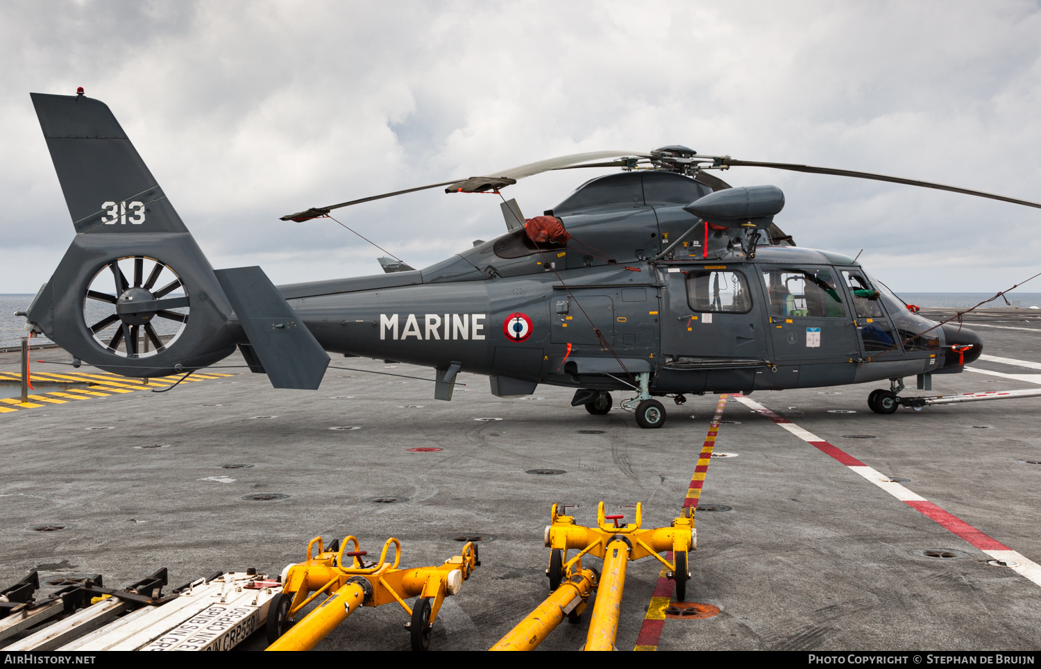 Aircraft Photo of 313 | Aerospatiale SA-365F-1 Dauphin 2 | France - Navy | AirHistory.net #531152