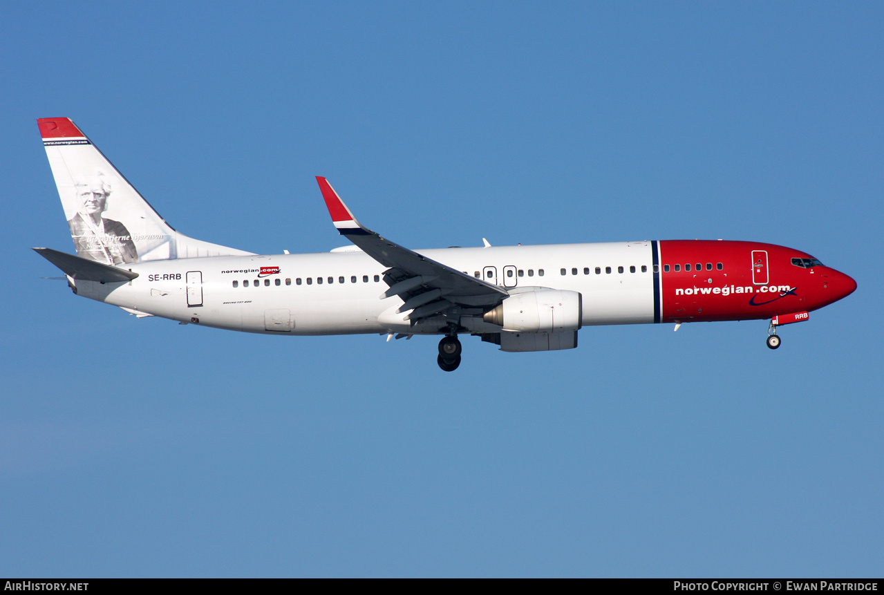 Aircraft Photo of SE-RRB | Boeing 737-8JP | Norwegian | AirHistory.net #531171