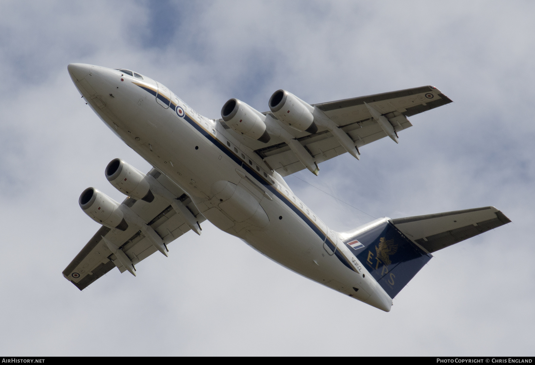 Aircraft Photo of QQ102 | British Aerospace Avro 146-RJ70 | UK - Air Force | AirHistory.net #531207