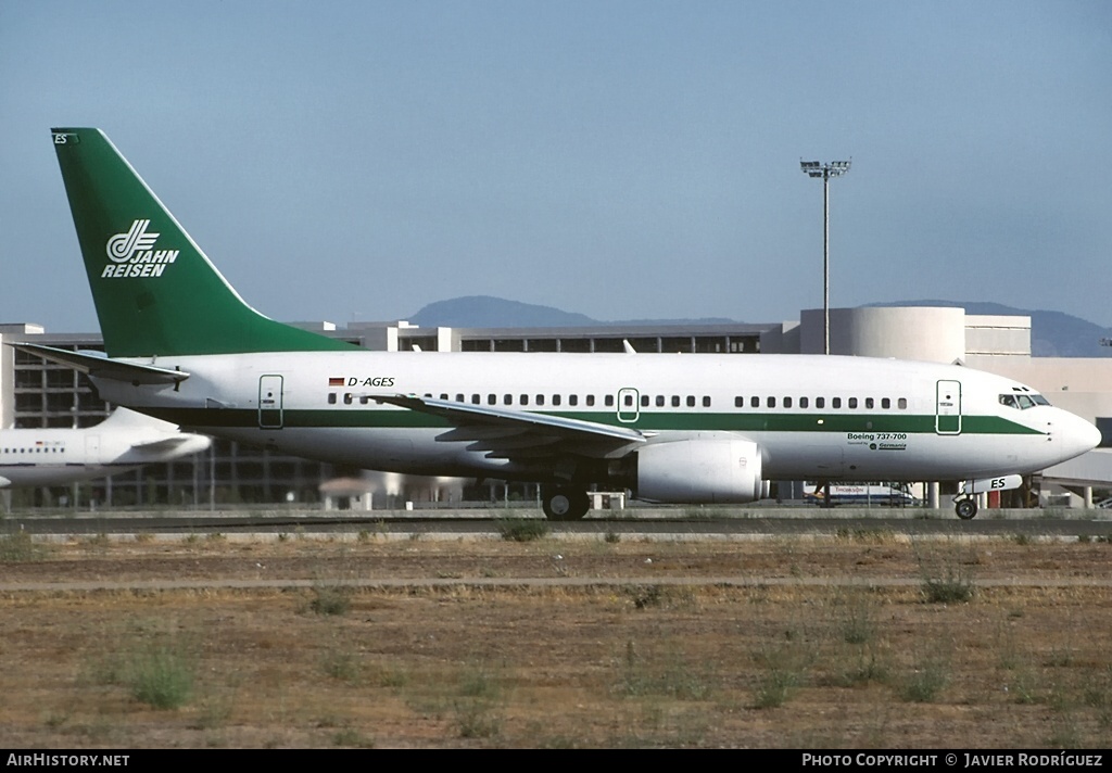 Aircraft Photo of D-AGES | Boeing 737-75B | Germania | AirHistory.net #531230