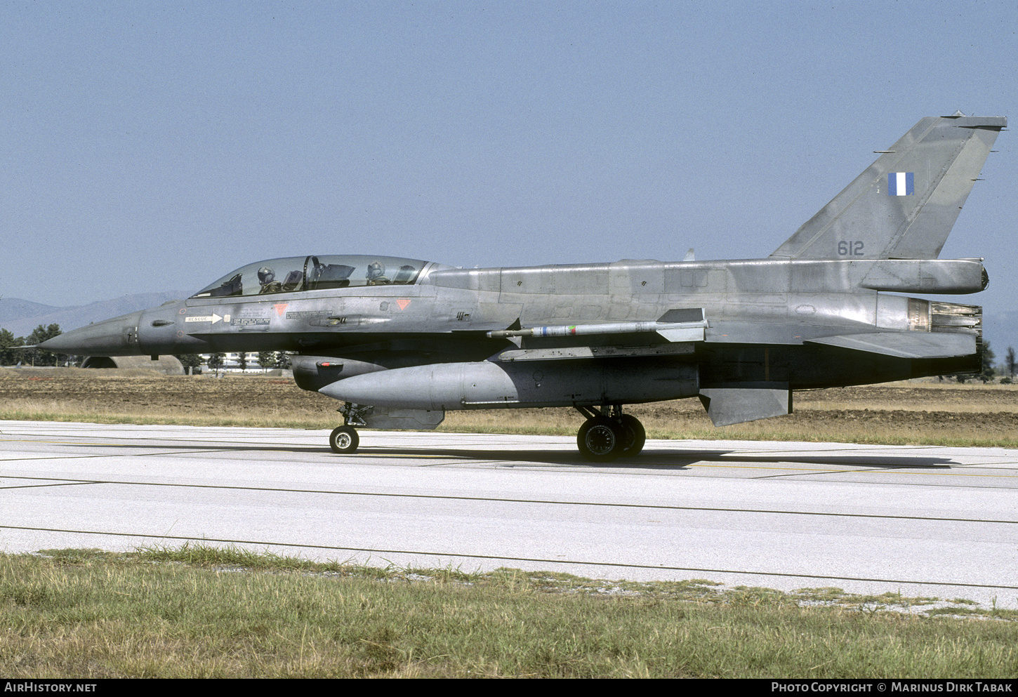 Aircraft Photo of 612 | General Dynamics F-16D Fighting Falcon | Greece - Air Force | AirHistory.net #531241
