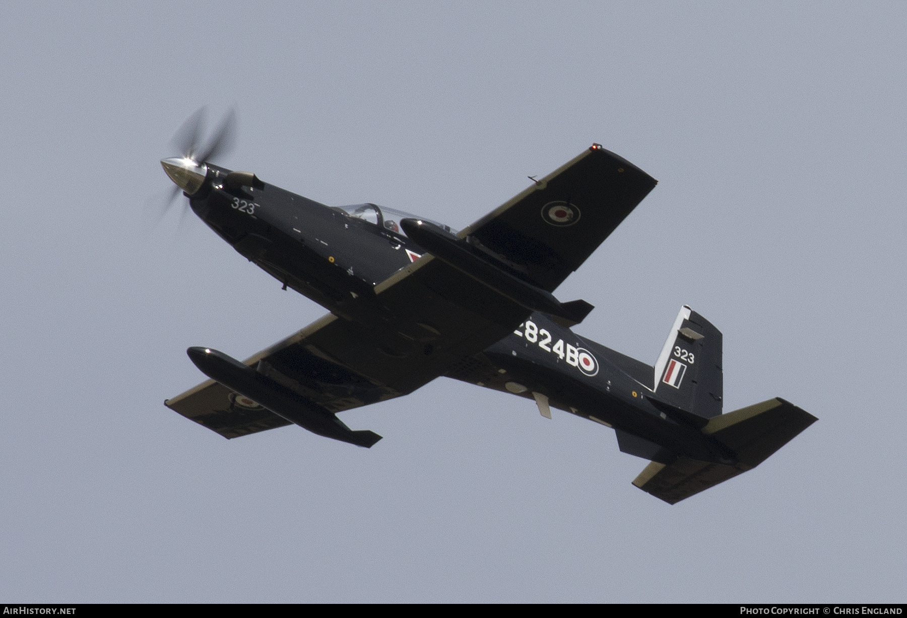 Aircraft Photo of N2824B | Textron T-6C Texan T1 | UK - Air Force | AirHistory.net #531258