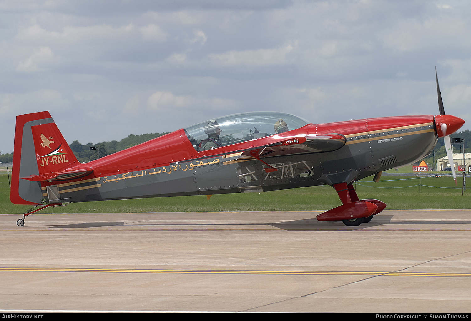 Aircraft Photo of JY-RNL | Extra EA-300S | Royal Jordanian Falcons | AirHistory.net #531266