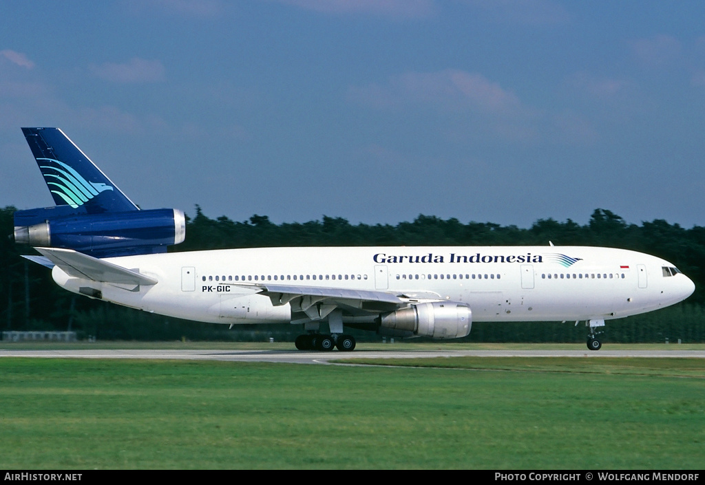 Aircraft Photo of PK-GIC | McDonnell Douglas DC-10-30 | Garuda Indonesia | AirHistory.net #531292