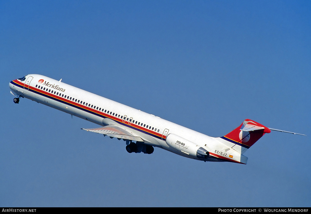 Aircraft Photo of EC-EJZ | McDonnell Douglas MD-83 (DC-9-83) | Meridiana | AirHistory.net #531293