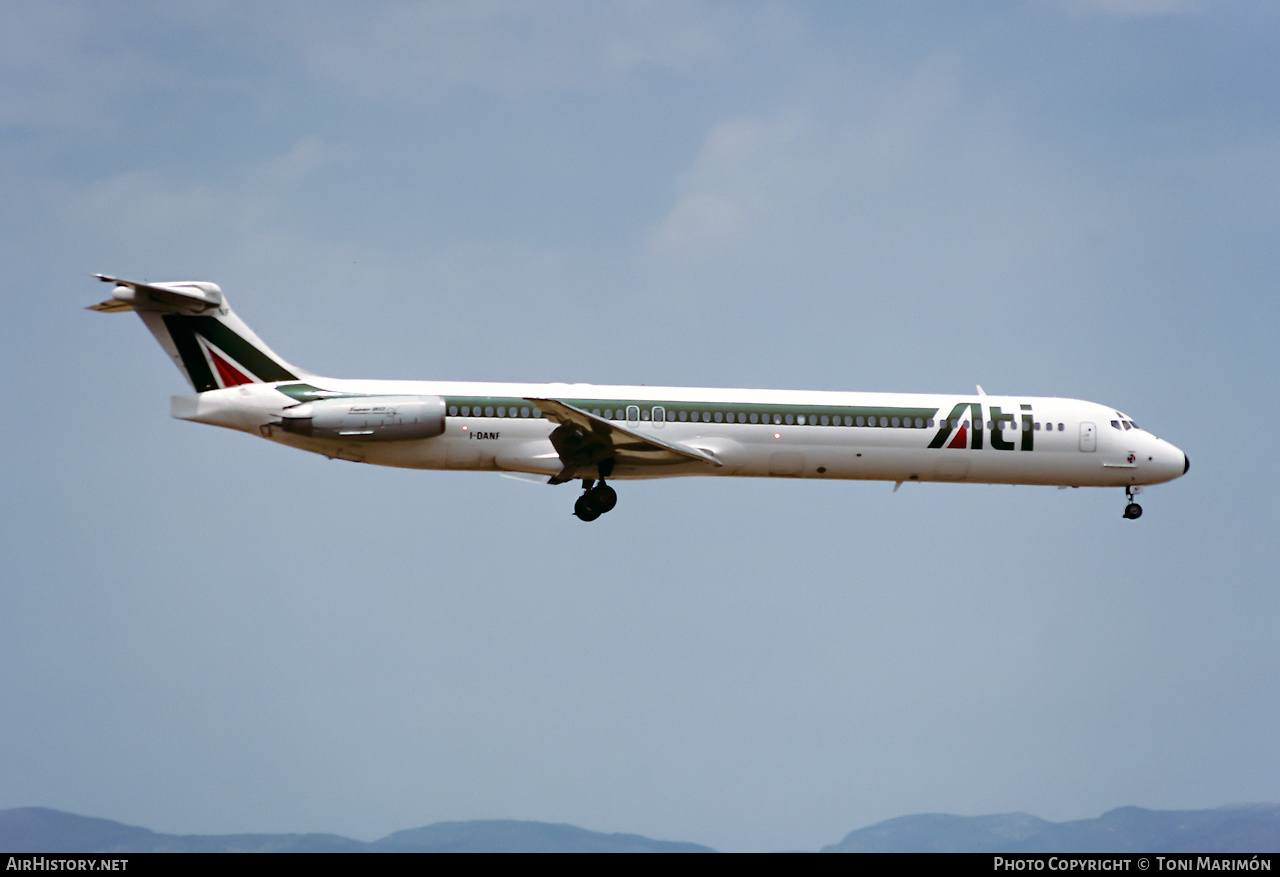 Aircraft Photo of I-DANF | McDonnell Douglas MD-82 (DC-9-82) | ATI - Aero Trasporti Italiani | AirHistory.net #531302