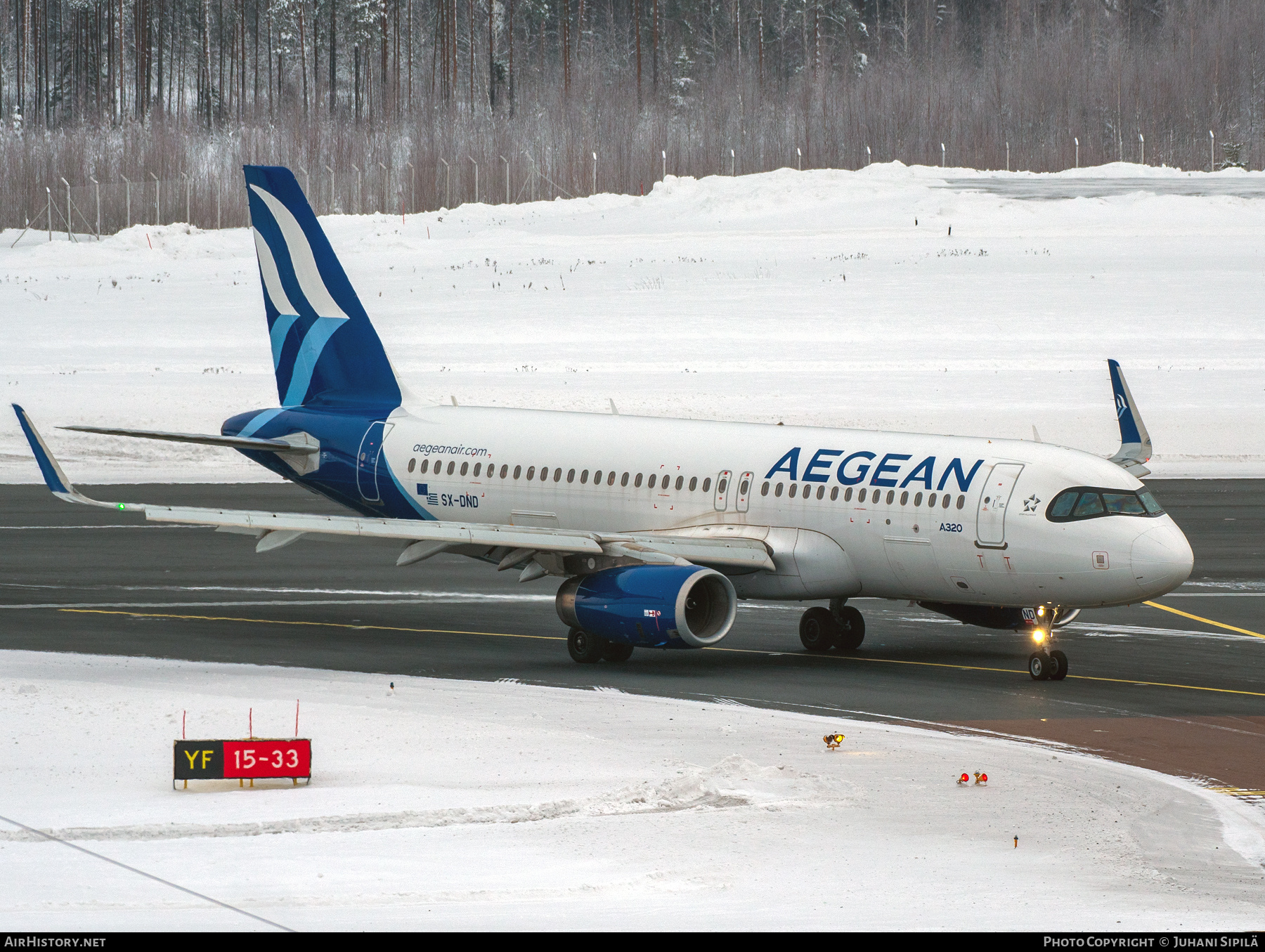 Aircraft Photo of SX-DND | Airbus A320-232 | Aegean Airlines | AirHistory.net #531306
