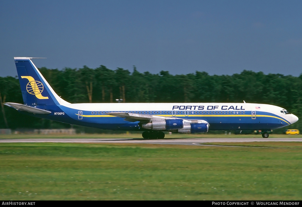 Aircraft Photo of N706PC | Boeing 707-323B | Ports of Call | AirHistory.net #531308