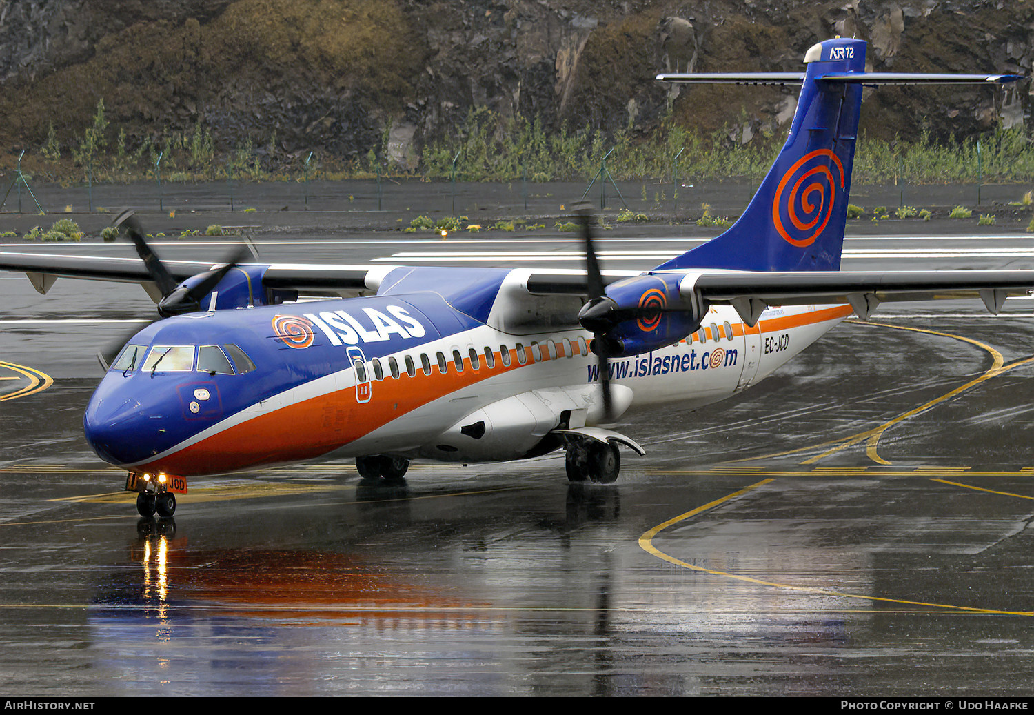 Aircraft Photo of EC-JCD | ATR ATR-72-212 | Islas Airways | AirHistory.net #531320