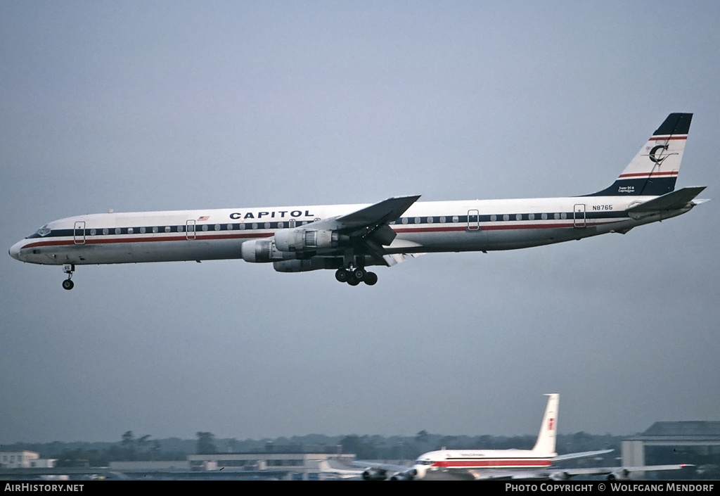 Aircraft Photo of N8765 | McDonnell Douglas DC-8-61 | Capitol International Airways | AirHistory.net #531321