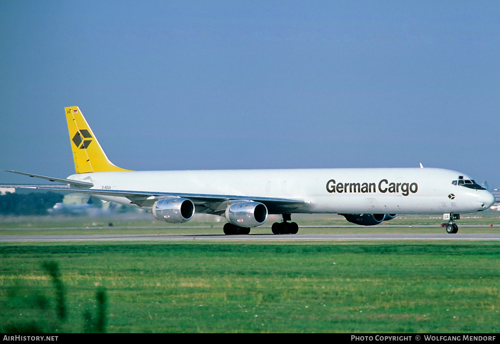 Aircraft Photo of D-ADUA | McDonnell Douglas DC-8-73AF | German Cargo | AirHistory.net #531322